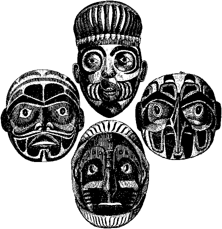 tribal masks