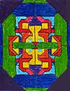 Lines of Symmetry = 2 - Rotational Symmetry Order 2