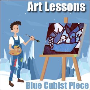Art Lesson Idea - Blue Period