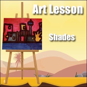 Shades Art Lesson